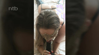 White milf enjoys BBC and gets impregnated after doggy style fucking