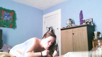 Chubby wife enjoying BBC from black neighbor