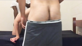 Blonde GF shared with 2 black guys