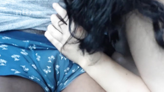 Curvy, cuckold white wife fucks thick black dick in front of her husband