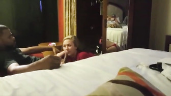 Blonde Gf Love Threesome