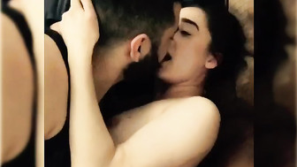 Hubby providing the passion and intimacy while the black bull provides fucking