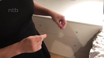 Incredible white wife was getting that bbc bareback in her tight asshole