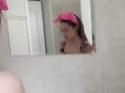 Two white girls in real orgy