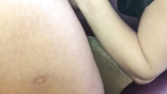 Petite cuckold white wife shows her passion for big black cocks once again