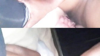 White wife's wild screams