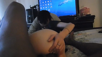 Hot wife shared with big black cock