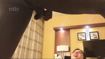 BBC drills that tight white pussy and cums into this MILF's mouth