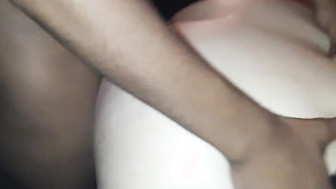 Hotwife kissing, sucking and fucking by black bull