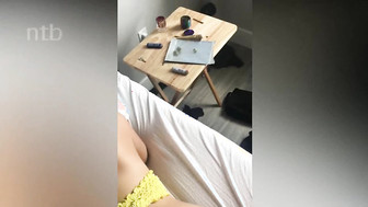 Cute white chick loves this big black cock