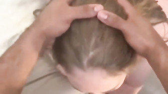 Horny sexy girl with hairy pussy