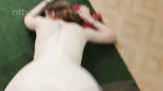 Huge Black Cock drills tight white pussy