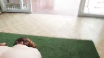 Huge Black Cock drills tight white pussy