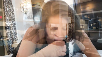 Chubby white wife shows real passion and lust for her big black cock