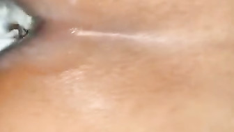 Latina Girlfriend taking BBC Anal