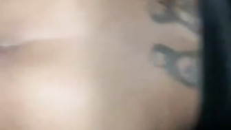 Latina Girlfriend taking BBC Anal