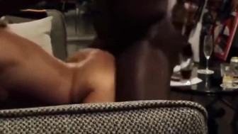 Hot cuckold wife sucks and fucks BBC