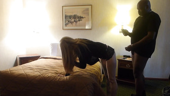 Black bull with huge BBC meets hot blonde