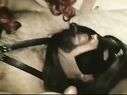 Sexy wife and bisexual hubby share a cock