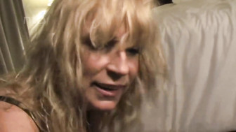 Two MILFs share big black cock