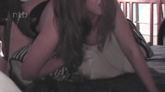 Horny white wife gets blacked hard and swallowed that tasty cum