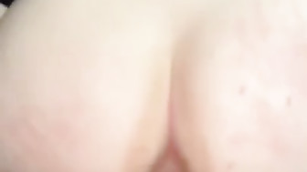 Big black cock makes her cum