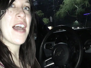 Back seat education with big black cock