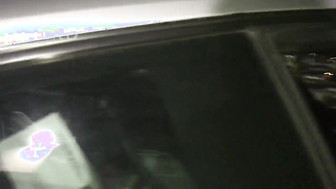 Back seat education with big black cock