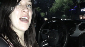 Back seat education with big black cock