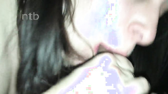 Back seat education with big black cock