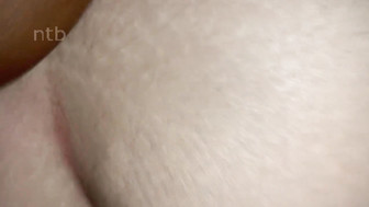 Chubby white mom gets fucked and shows her creampie