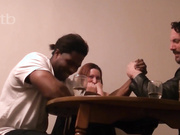 Cuckold white wife and her hung black lover