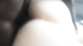 BBC fucking creamy white pussy