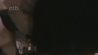 White housewife struggles with huge black cock