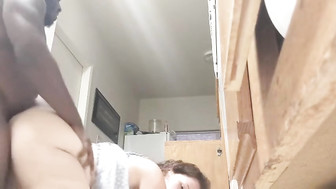 PAWG housewife in the kitchen