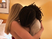 Hung black stud bangs that curvy white milf and fills her hole