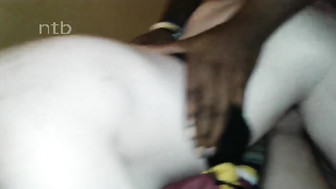 Cuckold blond housewife serves two dicks at the time