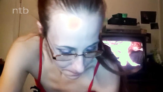 Skinny cuckold white wife gets big black cock straight in her tight ass