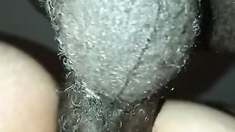 Hubby records closeup bbc creampie of his wife