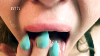 One hell of a juicy blowjob given to hung black stud