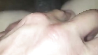 Hubby helps his wife for black lover