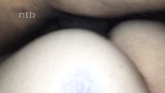 Huge black cock was quite a challenge for this horny white teen babe