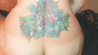 She loved that reverse cowgirl ride