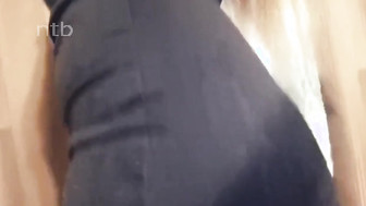 Curvy and busty white wife was getting fucked by big black cocks