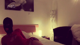 Great looking cuckold white wife was having fun with both dicks