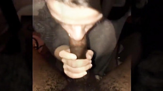 Huge BBC sucking and riding