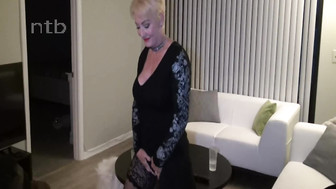 Sexy blond MILF was getting that bbc balls deep into that juicy pussy