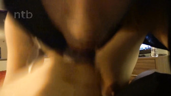 She loves this particular black cock and loves when he fills her pussy with cum