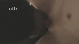 BBC fucks and creams that smooth shaved white hole