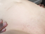 Outdoor fucking white slut and black guy with big dick